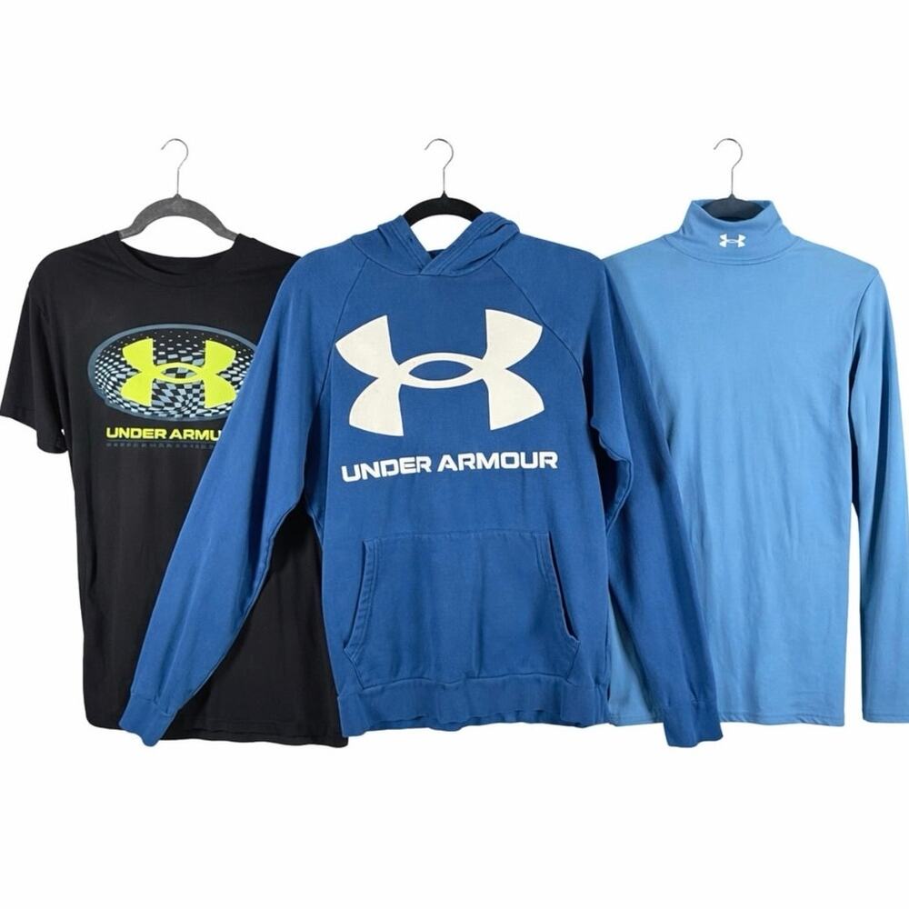 Under Armour Clothing Men's Small Hoodie, Compression, TShirt - Picture 1 of 8